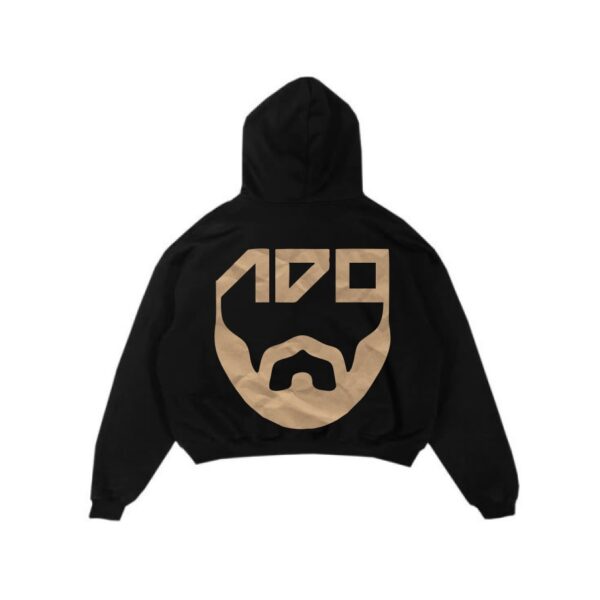 Ado Black Hoodie - Image 2